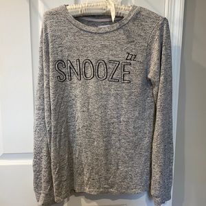 Love to Lounge top SNOOZE  size XS 🖤